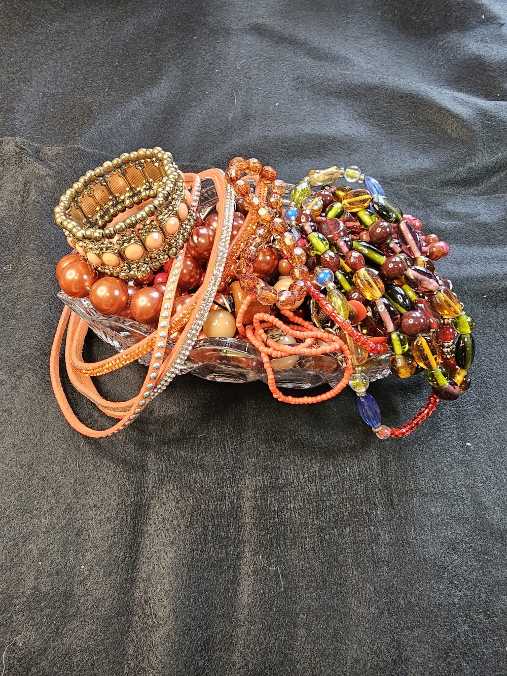 Women’s Orange Jewelery Lot